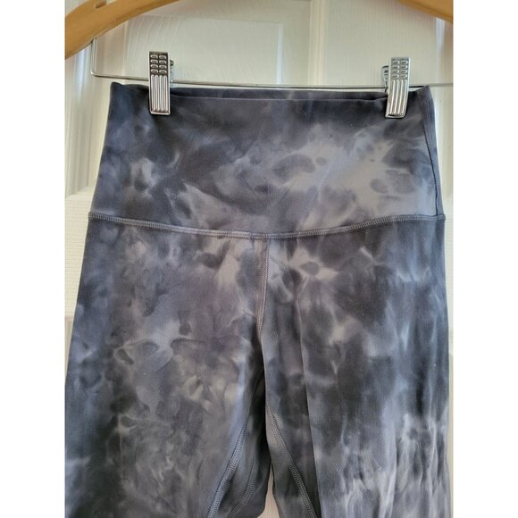 Lululemon Womens Wunder Under Gray Camo size 4 High Waist luxtreme legging yoga - Picture 2 of 6